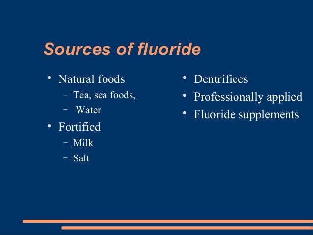 Fluoride