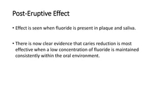 Fluoride and its modalities