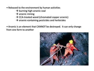 Fluoride and Arsenic In Groundwater | PPTX