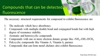 Fluorometry as per PCI