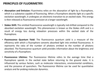 Fluorimetry ppt.pptx | Chemistry | Science