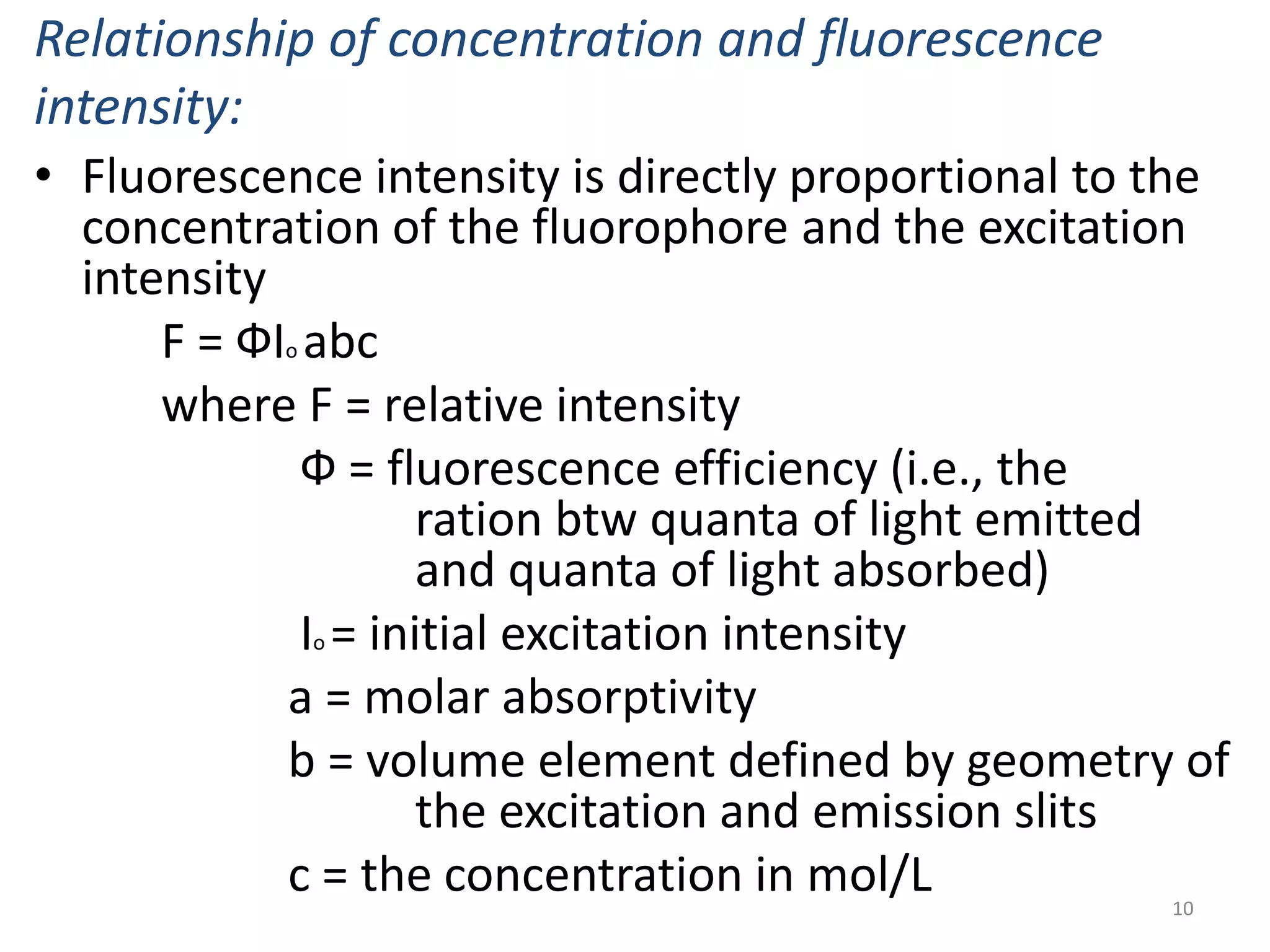 Fluorometry PPT