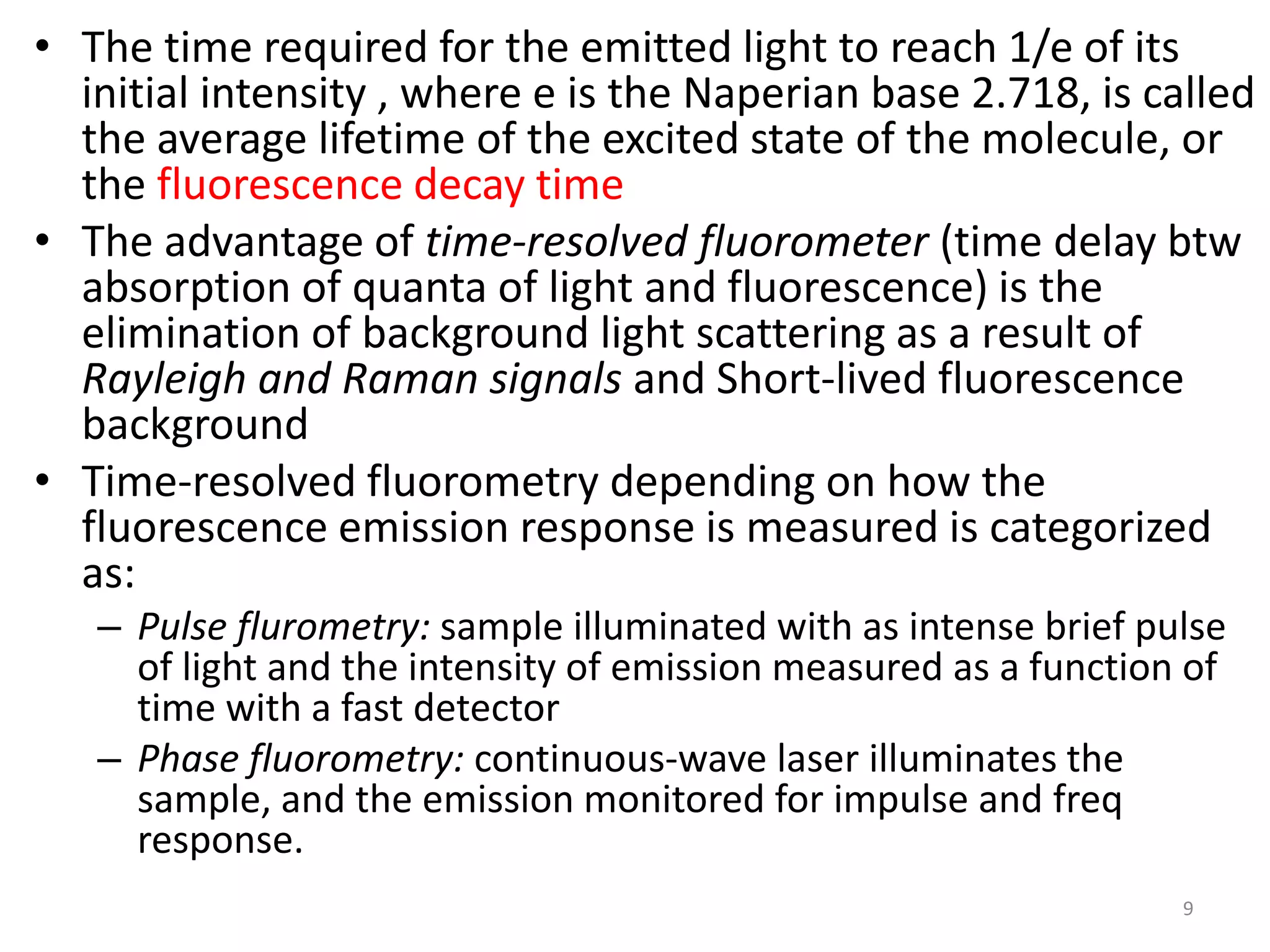 Fluorometry PPT