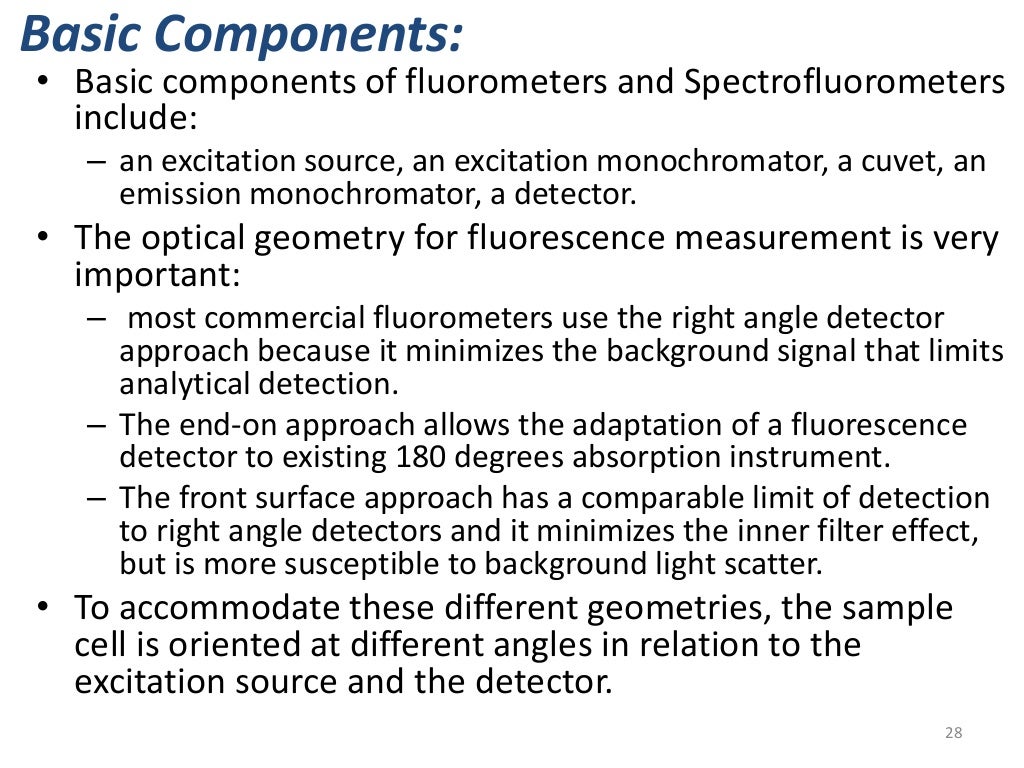 Fluorometry
