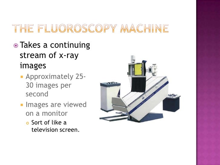 Fluoroscopy ppt