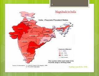 Magnitude in India
Kuldeep Vyas M.Sc. CHN
8
 