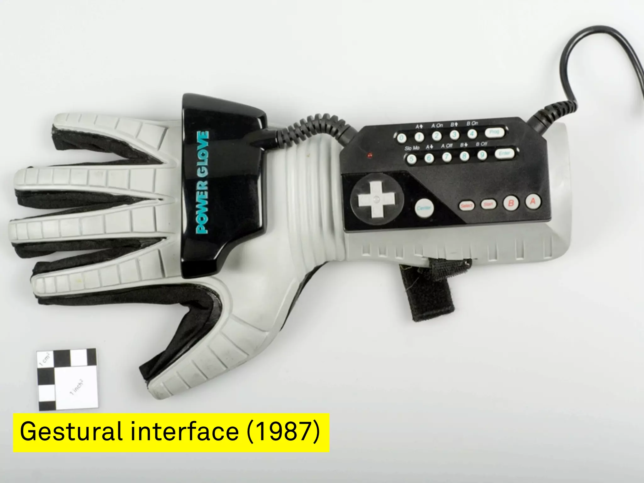 Gestural interface (1987)
 