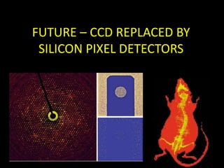 FUTURE – CCD REPLACED BY 
SILICON PIXEL DETECTORS 
 