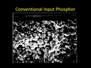 Conventional Input Phosphor 
 