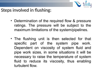 Flushing and pressure Testing of Hydraulic Hoses and hydraulic lines.pptx