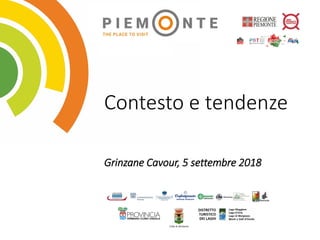 Contesto e tendenze
Grinzane Cavour, 5 settembre 2018
 