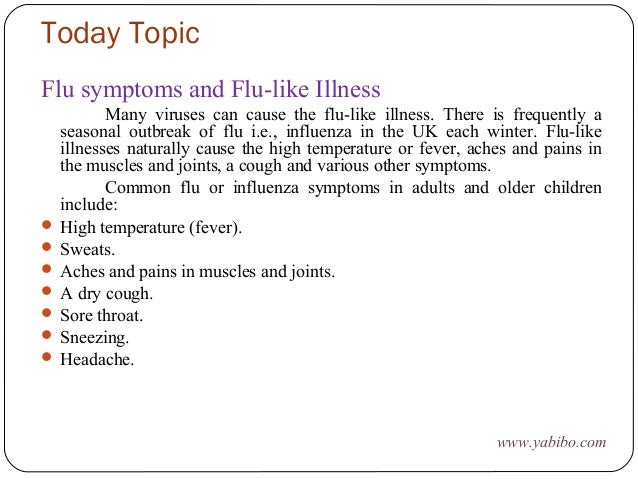 imuran flu like symptoms