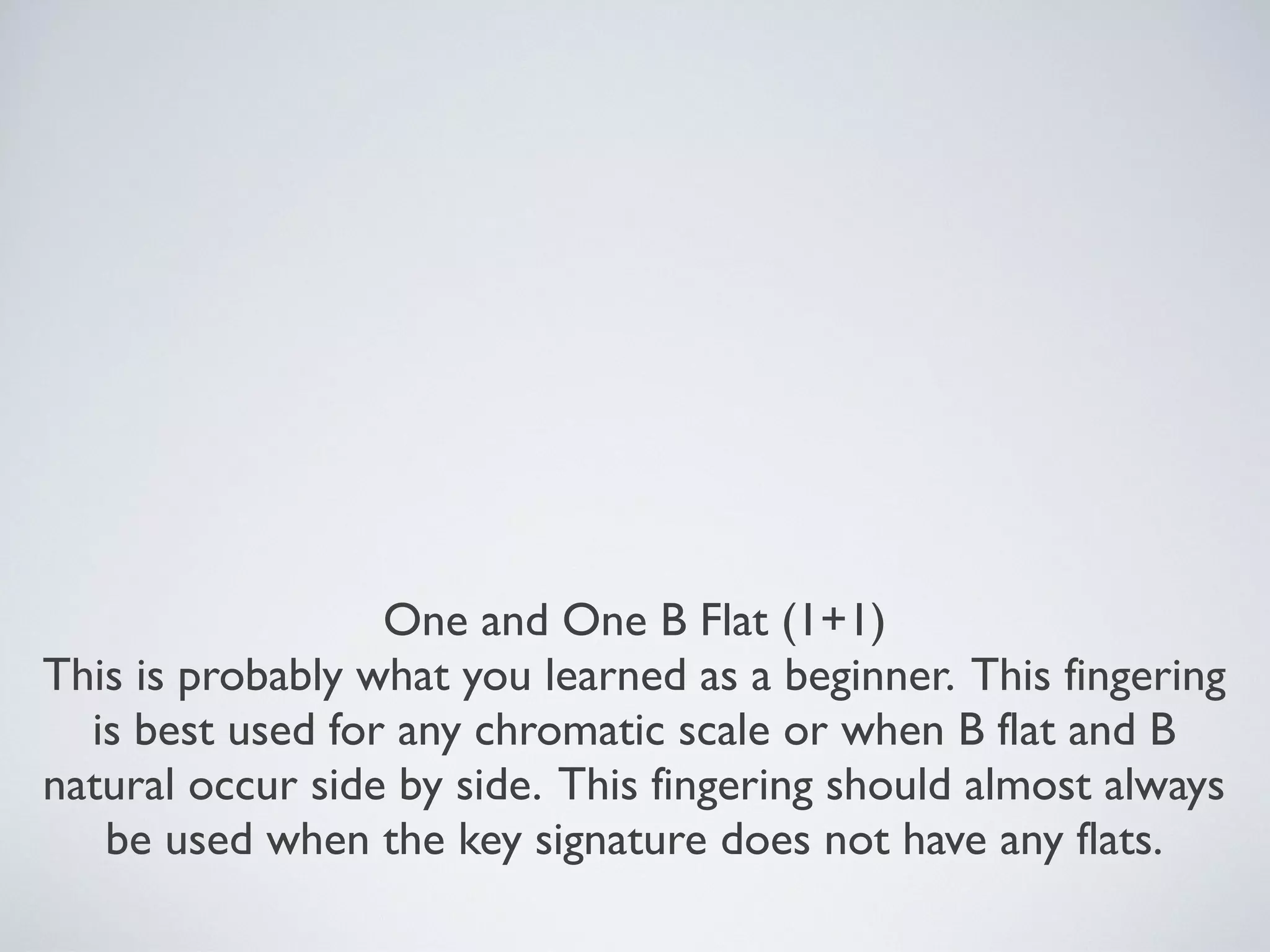 Flute bb fingerings | PPT