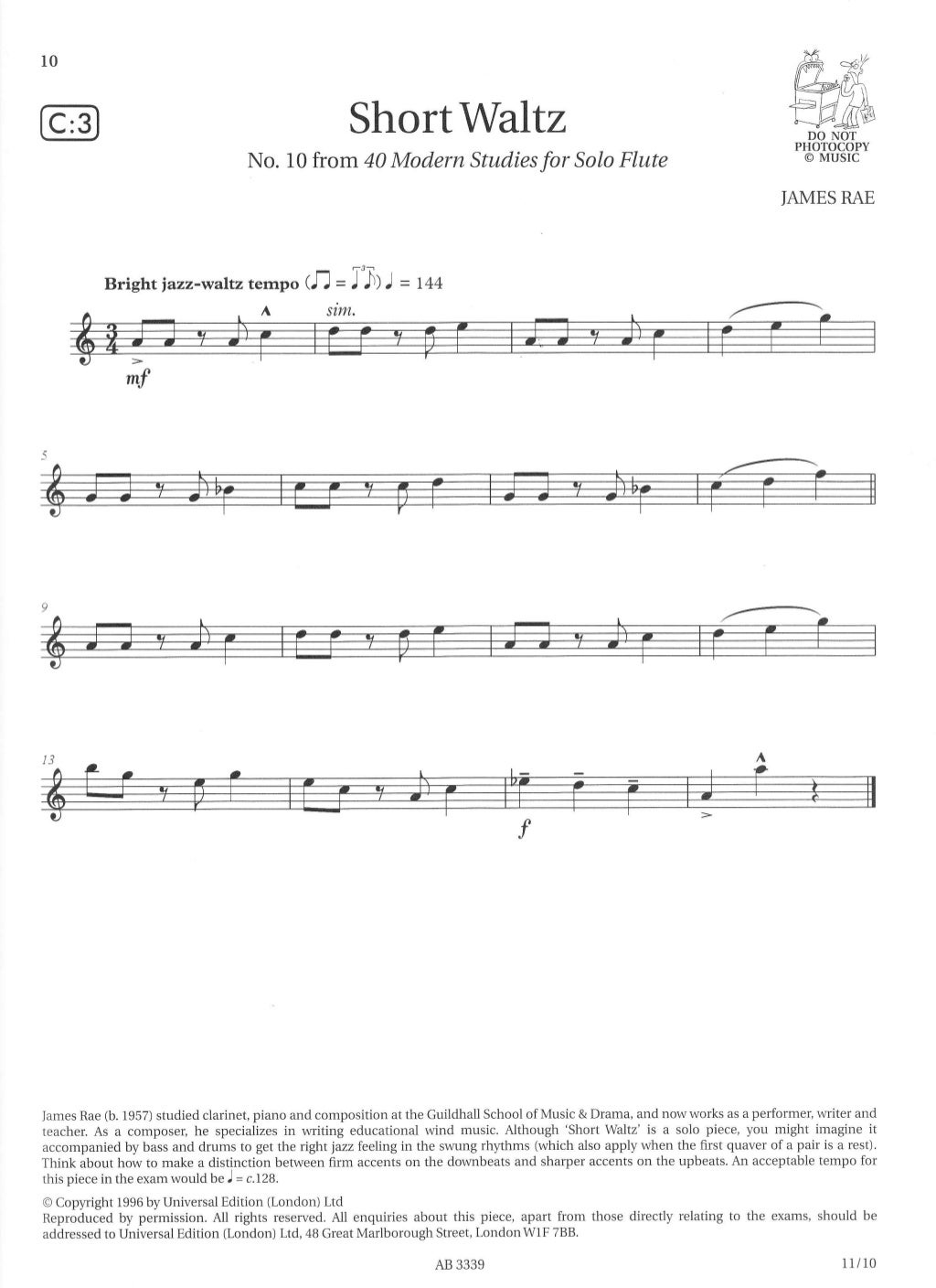 Flute exam pieces grade 1