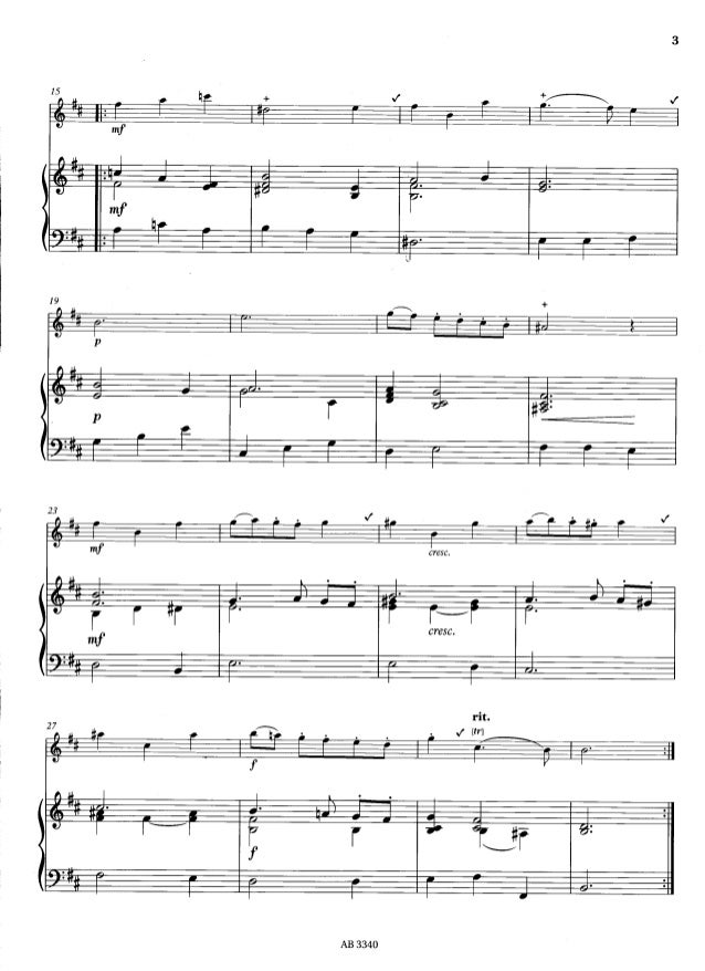 Flute exam pieces grade 2