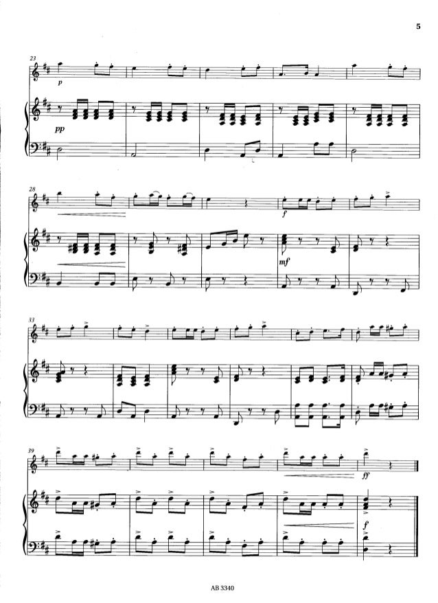 Flute exam pieces grade 2