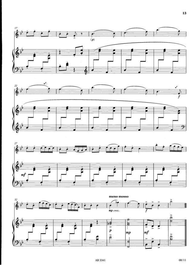 Flute exam pieces grade 3