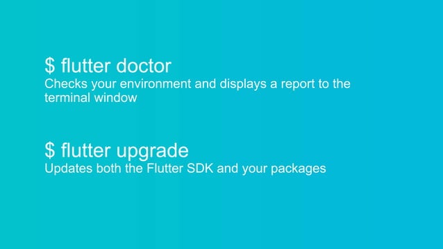 Flutter | PPTX | Operating Systems | Computer Software and Applications