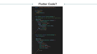 Flutter Code?
 