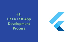 #1.
Has a Fast App
Development
Process
 