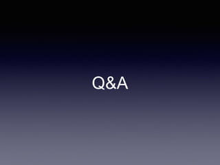 Q&A
 
