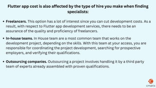  A Complete Guide to Flutter App Development Cost in 2023