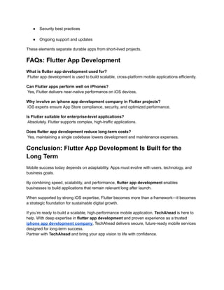 Flutter App Development_ A Practical Path to Building Mobile Apps That ...