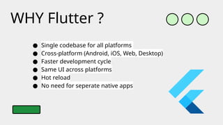 [GDG CU] Flutter Basics to Your First App - Flutter Development ...