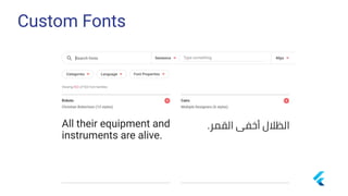 Custom Fonts
 