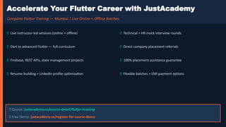 Complete 2026 Flutter Developer Career Roadmap for India | PPTX