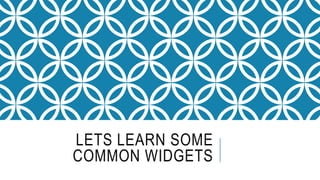 Types of widgets in flutter? Difference between Row/Column/Stack | PPTX ...