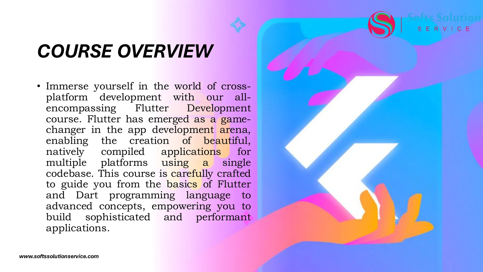 Flutter development courses in Ahmedabad | PPT