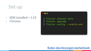 Flutter for web | PPTX