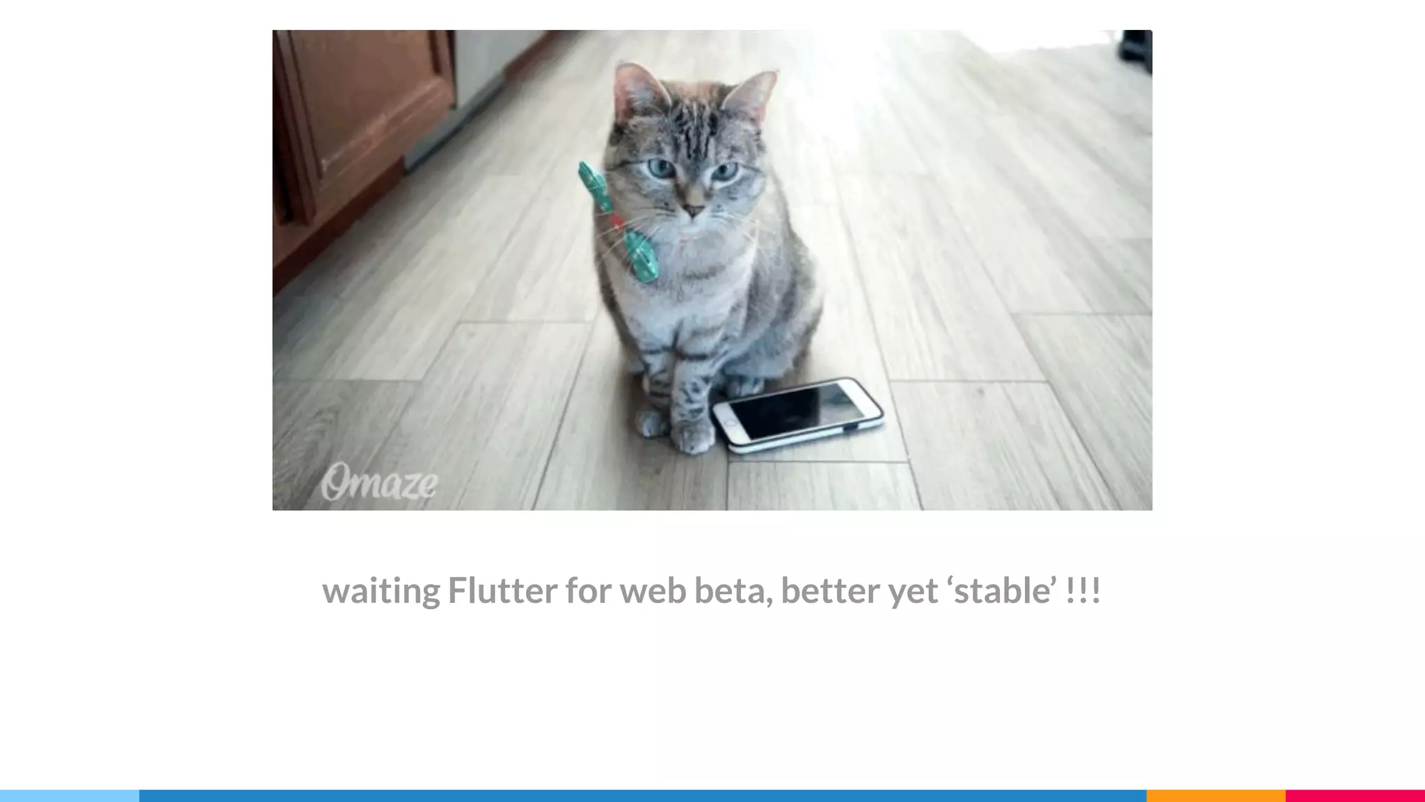 waiting Flutter for web beta, better yet ‘stable’ !!!
 