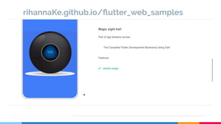 rihannaKe.github.io/ﬂutter_web_samples
 