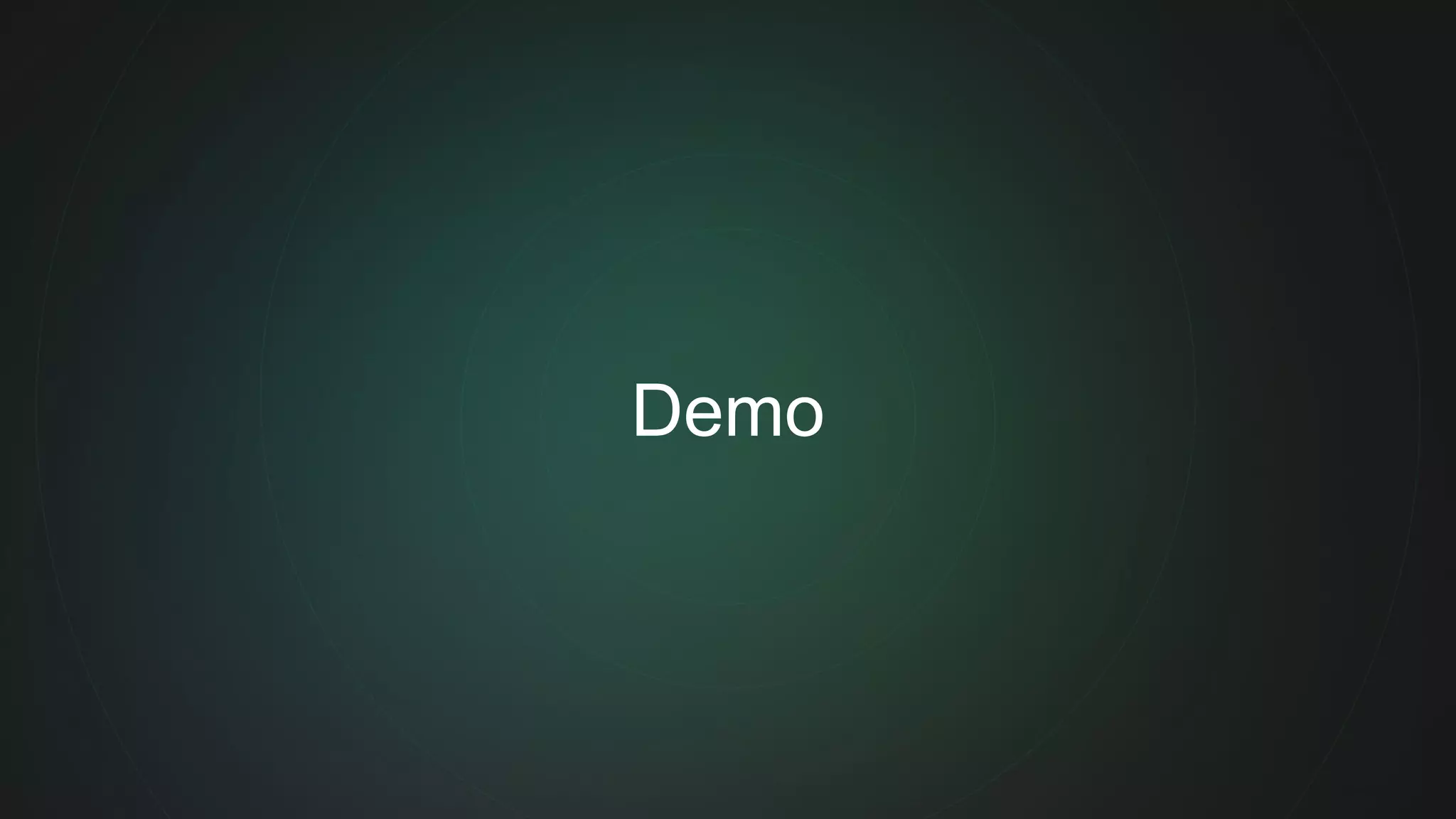 Demo
 