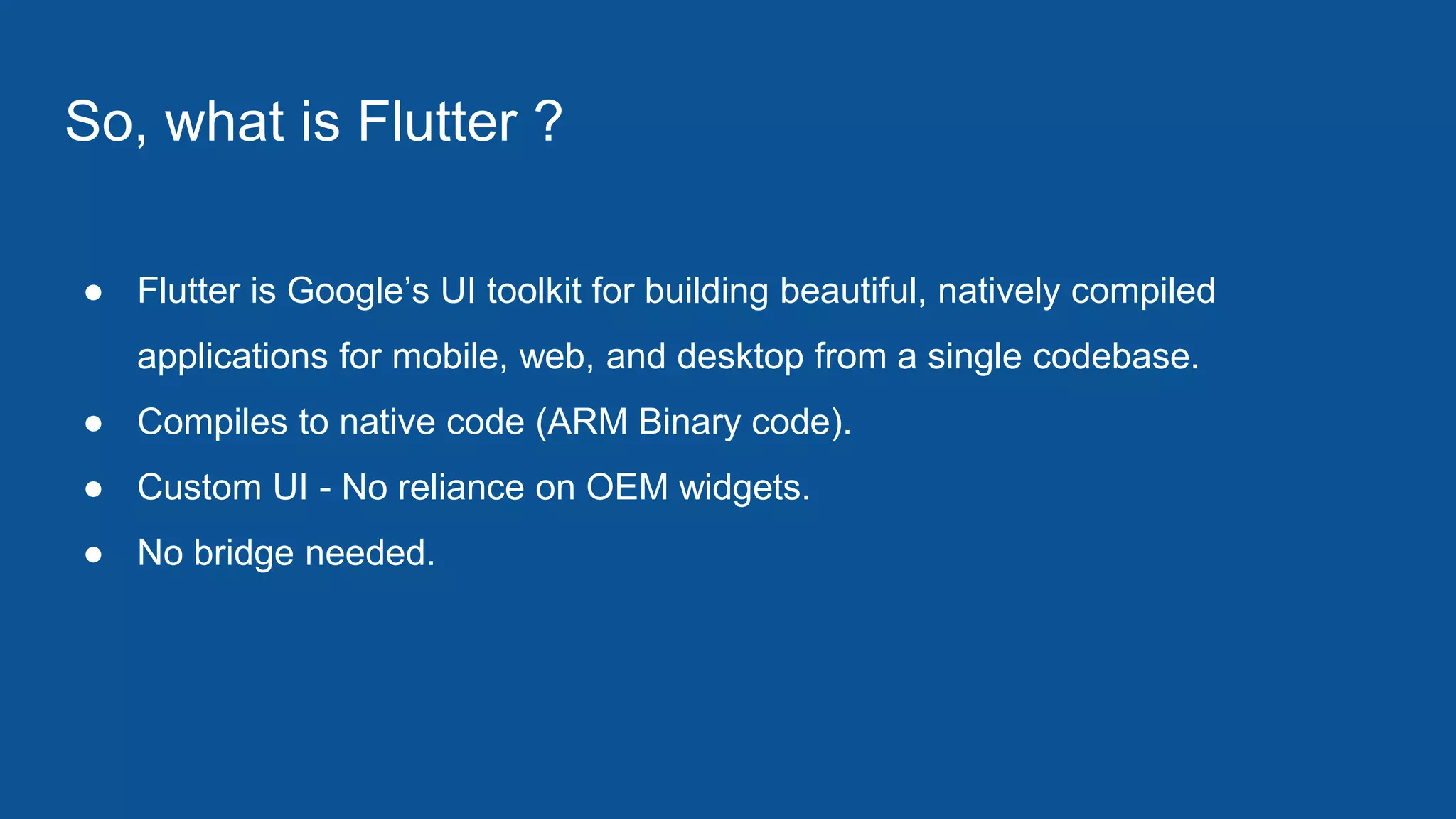 Flutter intro | PPT