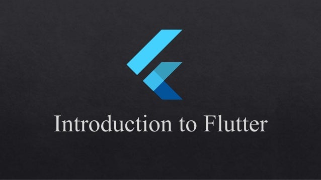 introduction to flutter ppt - free download | PPTX | Programming ...