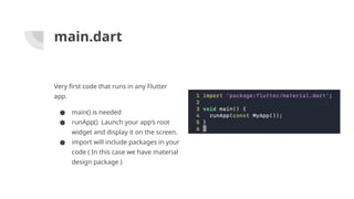 Comprehensive Introduction to Flutter and Dart for Cross-Platform ...