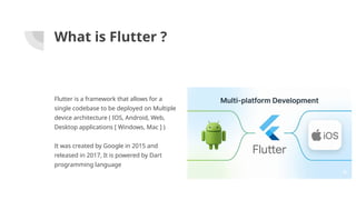 Comprehensive Introduction to Flutter and Dart for Cross-Platform ...
