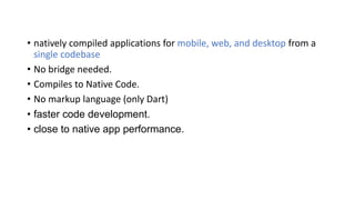 What is Flutter | PPTX
