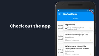 Check out the app
 