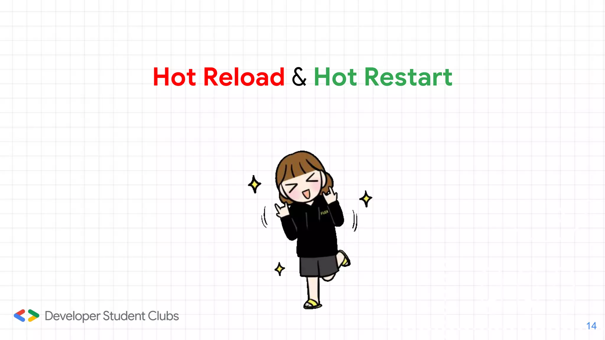 Hot Reload & Hot Restart
14
 