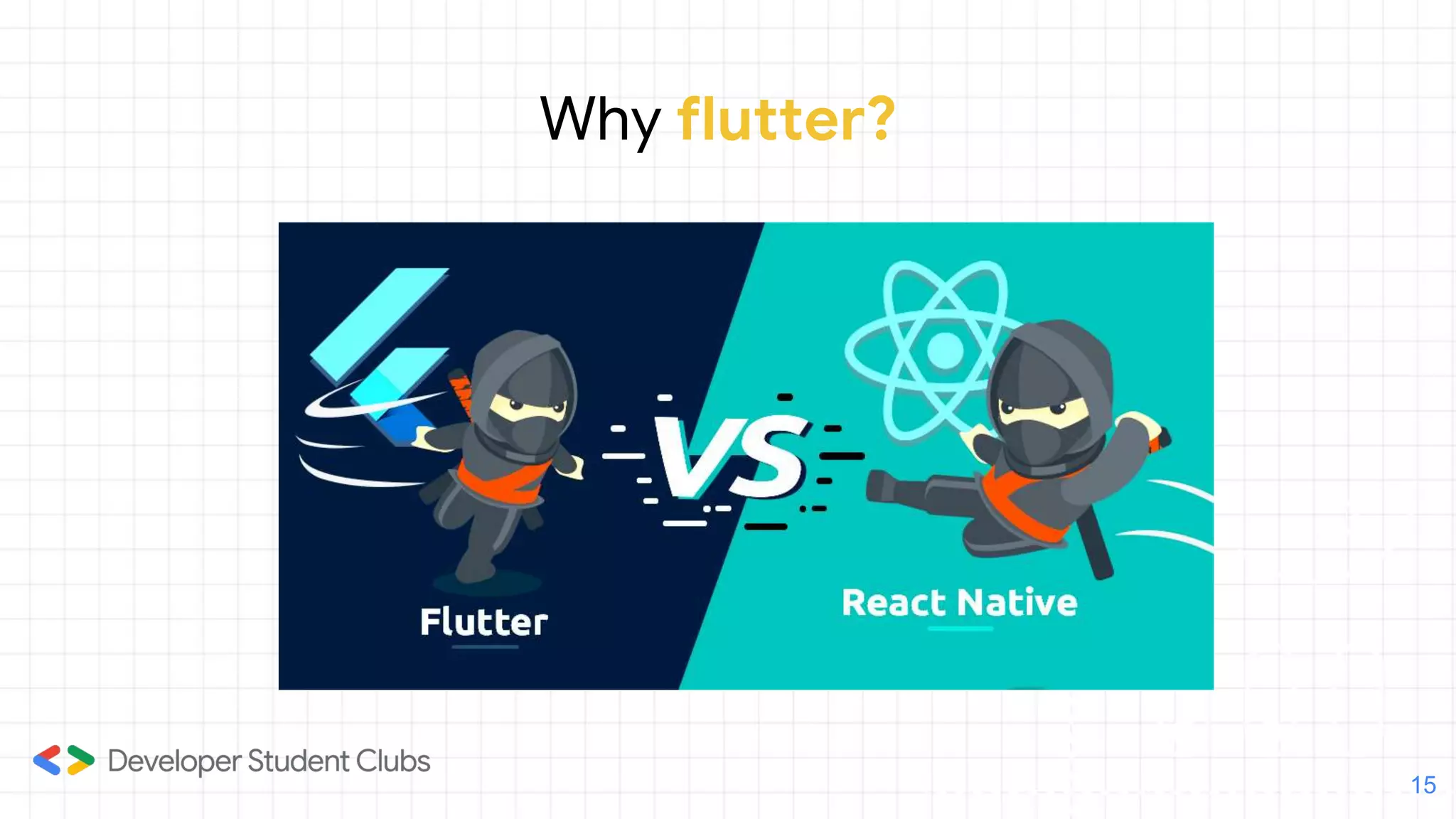 Why flutter?
15
 