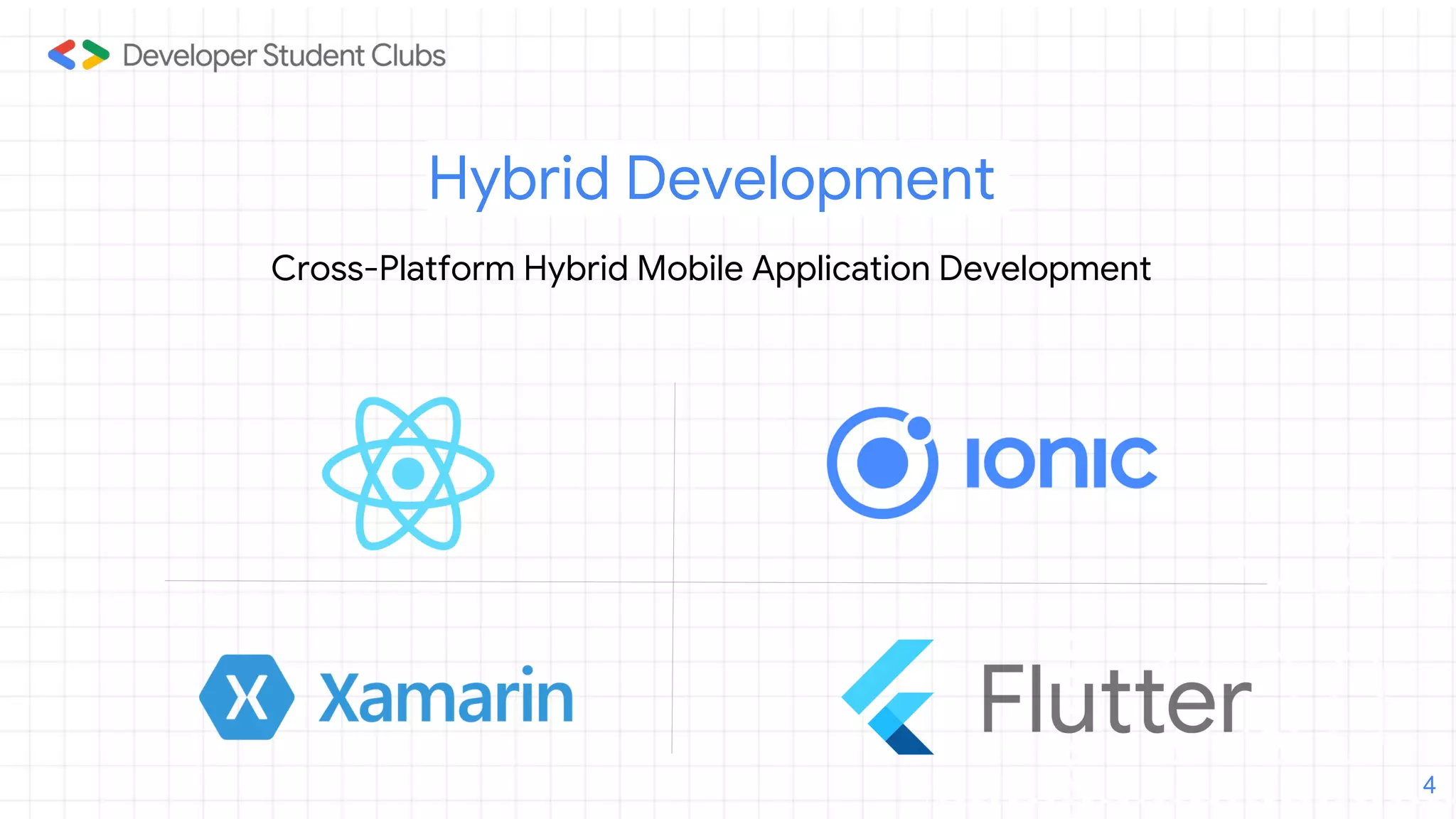 Cross-Platform Hybrid Mobile Application Development
Hybrid Development
4
 