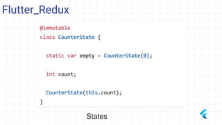 Flutter_Redux
States
 