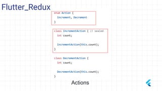 Flutter_Redux
Actions
 