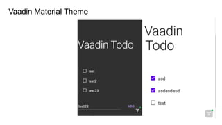 Vaadin Material Theme
 