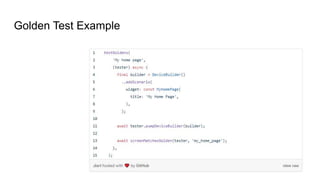 Golden Test Example
 