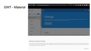 GWT - Material
 